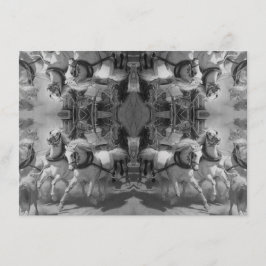 Cartão De Informações Horses –Pferde – Marmor Marmo marble marbre