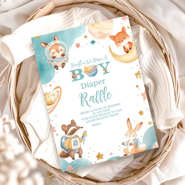 Cartão De Informações Houston, Temos Um Rapaz De Armadilha Espacial Raff (Criador carregado)