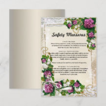 Hydrangea Roxosa E Medidas De Segurança De Locais