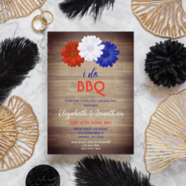 Cartão De Informações I Do Do CHURRASCO Patriótico Casamento Poste Flora