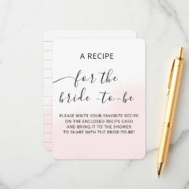 Cartão De Informações Ideias noturnas de data do Chá de panela da placa