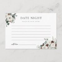 Ideias Noturnas de Winter Greenery Floral Date