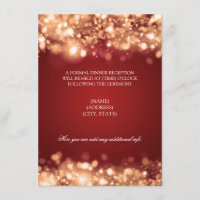 Iluminação Espelhada Dourada Recepção de Casamento