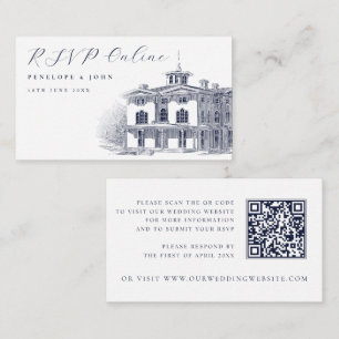 Cartão De Informações Ilustração de Vila Italiana Elegante para Site de 