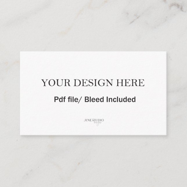 Cartão De Informações Impressão de placa 3,5x2" (Frente)