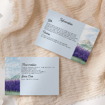 Informações sobre Casamento de Lavandas de montanh