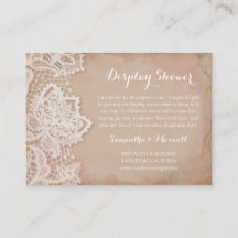 Inserto de Chuveiro de Noiva Rosa Vintage