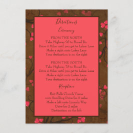 Cartão De Informações Instruções encantadoras