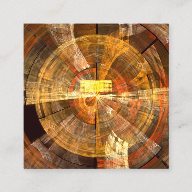 Cartão De Informações Integridade Abstrato Art (Frente)
