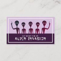 Invasão de alienígenas, Bilhete de Festa de aniver