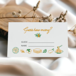 Cartão De Informações Isso é mais russo italiano adivinha quantas