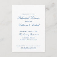 Jantar de Ensaios de Casamento em Newport RI