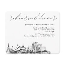 Jantar de Ensaios Elegante de Casamento em Louisvi