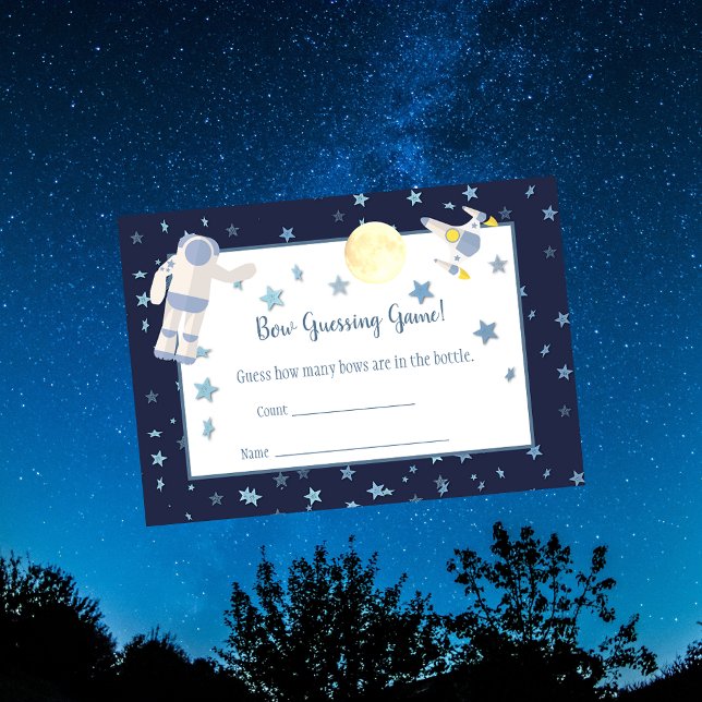 Cartão De Informações Jogo de Adivinhação da Meia-Noite Externa | Branco (Criador carregado)