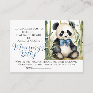 Cartão De Informações Jogo de Adivinhação do Bebê: Adivinhe o Tamanho da