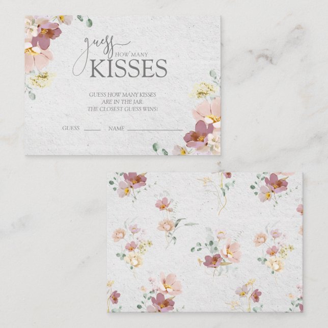 Cartão De Informações Jogo de Chá de panela das Flores de Jardim Rosa Bl (Frente/Verso)