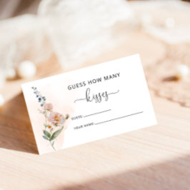 Cartão De Informações Jogo de Chá de panela das Flores do Jardim Elegant