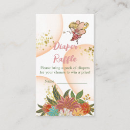 Cartão De Informações Jogo de Fralda Raffle para de Woodland para Bebês