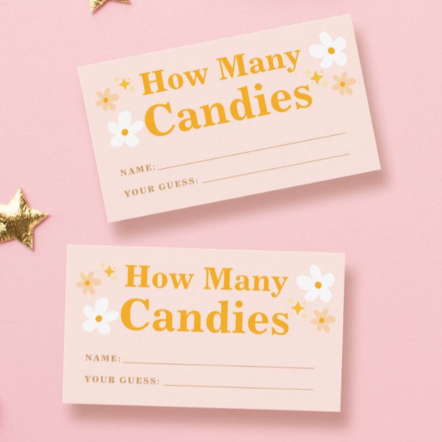 Cartão De Informações Jogo do Chá de fraldas primavera Quantas Canais (Criador carregado)