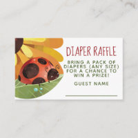 Lady Bug Fralda Raffle