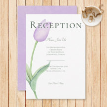 Lavanda Tulip Solo Purple Modern Recepção