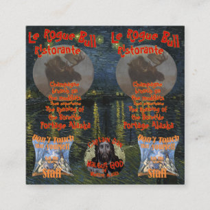 Cartão De Informações Le Rogue Bull Ristorante Portage Alaska AK