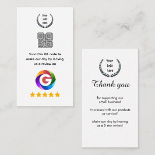 Cartão De Informações Letreiro de Mesa do Google Reviews   Suporte de QR