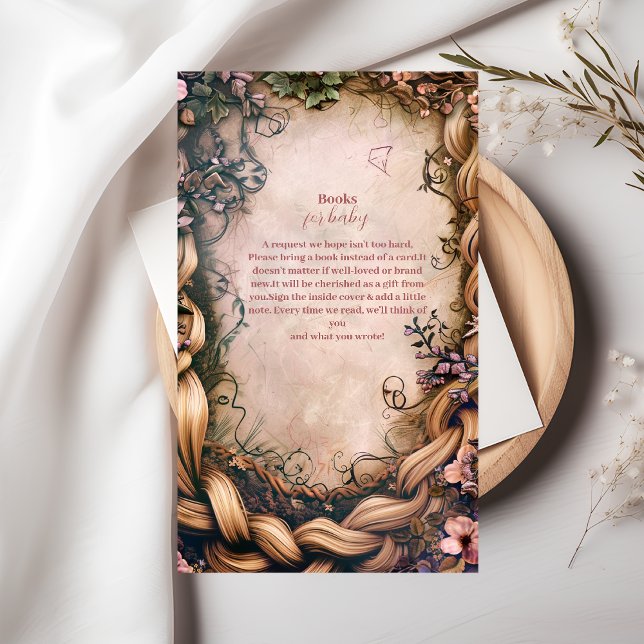 Cartão De Informações Lindos Livros de Contos de Fadas para Bebê (Criador carregado)