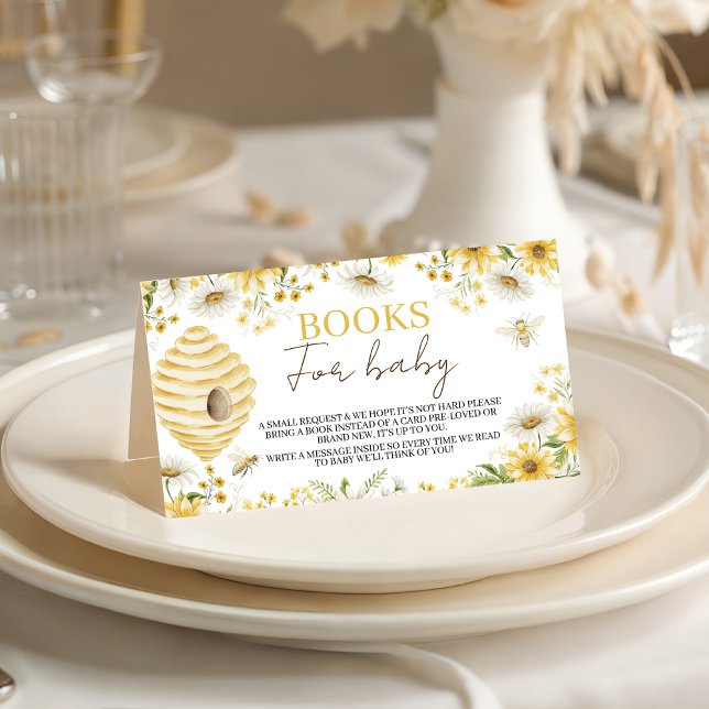 Cartão De Informações Little Honey Bee Books for Baby Request (Criador carregado)