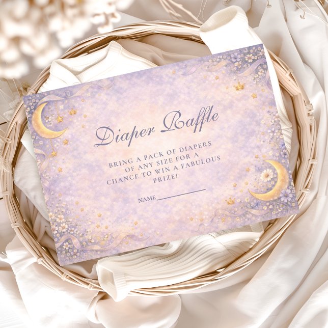 Cartão De Informações Little Princess Celestial Diapper Raffle (Criador carregado)