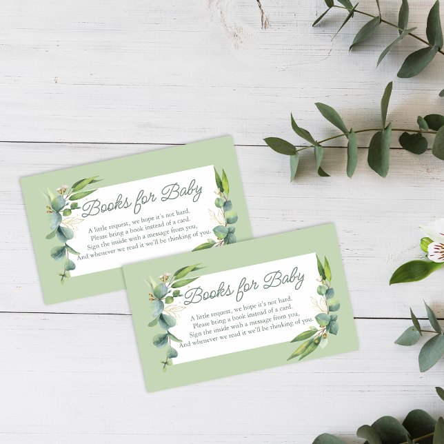 Cartão De Informações Livro de animais da floresta verde-cega para bebê (Criador carregado)