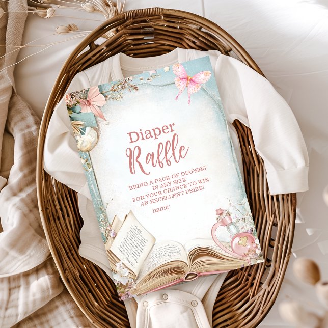 Cartão De Informações Livro de Histórias Novo Capítulo Diapper Raffle (Criador carregado)