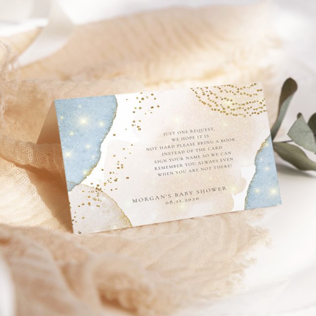 Cartão De Informações Livro De Largura De Abstrato Magia Para Bebê (Criador carregado)