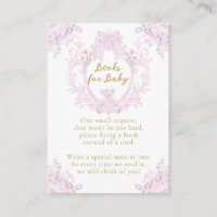 Livro para o Chá de fraldas de pré-disquete Floral