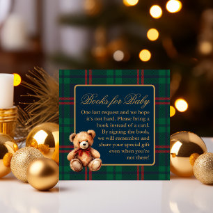 Cartão De Informações Livros Clássicos de Ursinhos de Pelúcia para Bebês