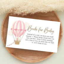 Livros Cor-de-Rosa Boho Urso para Chás de Bebê