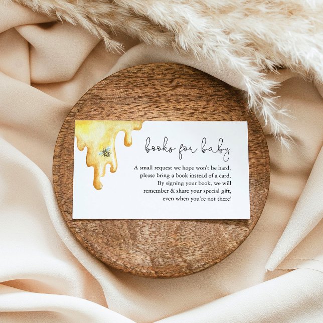 Cartão De Informações Livros De Abelhas Para Bebê (Criador carregado)