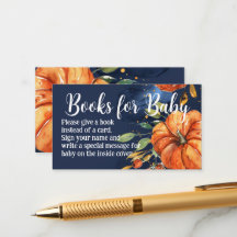 Livros de Abóbora de Aquarela da Marinha para Chá 