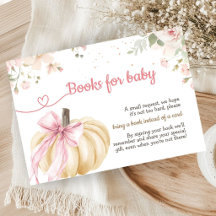 Livros de Bebê com Laço Rosa para Chá de Bebê Litt
