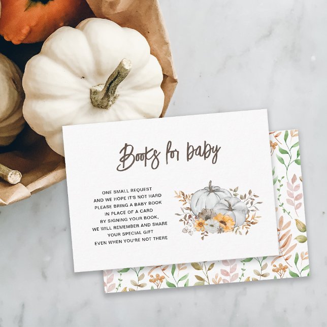 Cartão De Informações Livros de Bombeiros de outono para Bebê (Criador carregado)