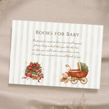 Livros de Carrinho de Bebê Vintage Elegantes para 