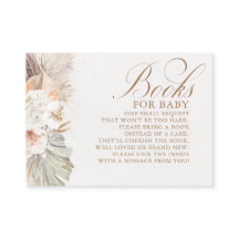 Livros de Chá de fraldas de Boho Exótico Floral Fl