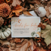 Livros De Chá de fraldas De Outono De Abóbora Para