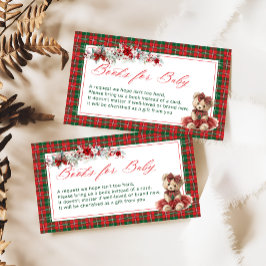 Cartão De Informações Livros de Chá de fraldas para Bebê