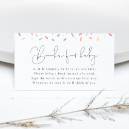 Cartão De Informações Livros de Chá para o Bebê, Cotovelo, Bebê