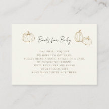 Livros de Creme de Abóbora para Bebê