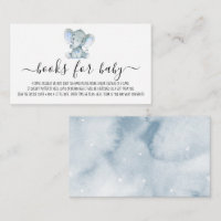 Livros de Elefante de Menino Bonito para Solicitaç