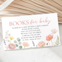 Livros de Flores Silvestres Baby in Bloom para Chá