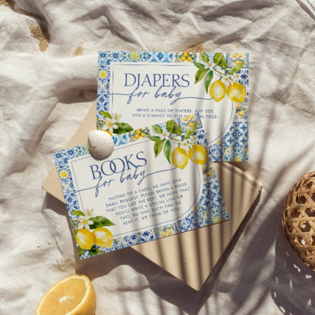 Cartão De Informações Livros de limões da Costa do Mediterrâneo Amalfi p (Criador carregado)