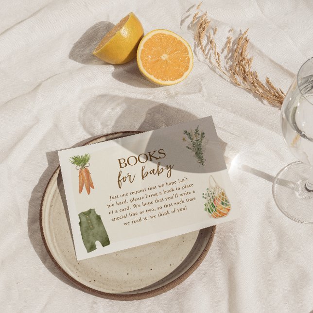 Cartão De Informações Livros de Mercado de Fazendeiros Cultivados Localm (Criador carregado)